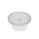 Forma Pudim Média (250ml) com Tampa - Plastilânia