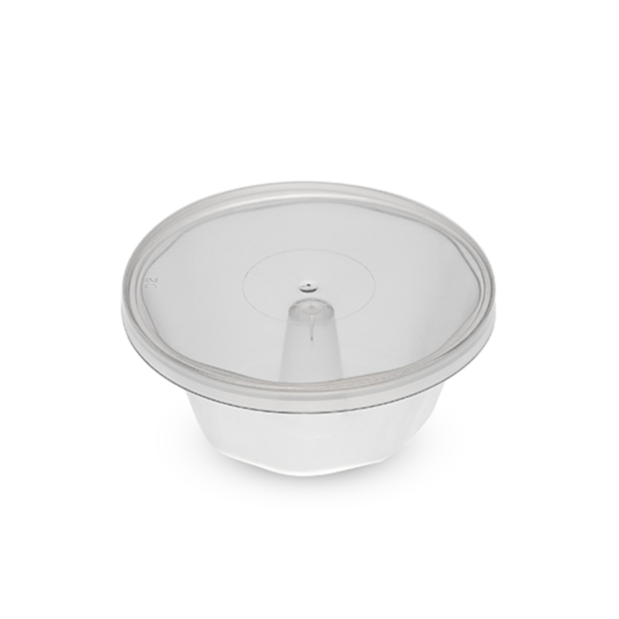 Forma Pudim Média (250ml) com Tampa - Plastilânia - Imagem 1