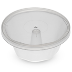 Forma Pudim Família (1100ml) com Tampa - Plastilânia