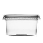 Kit Pote com Tampa Redondo (200ml) - Plastilânia