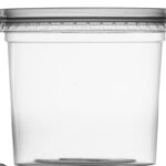 Kit Pote com Tampa Redondo (350ml) - Plastilânia