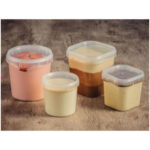 Pote Quadrado 500ml com Tampa Lacre - Plastilânia - 10un ou 200un - Imagem 4