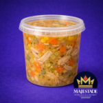 Kit Pote Redondo 500ml com Tampa - Plastilânia - 20un ou 360un - Imagem 2