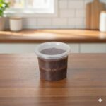 Kit Pote Redondo 350ml com Tampa - Plastilânia - 20un ou 360un - Imagem 4