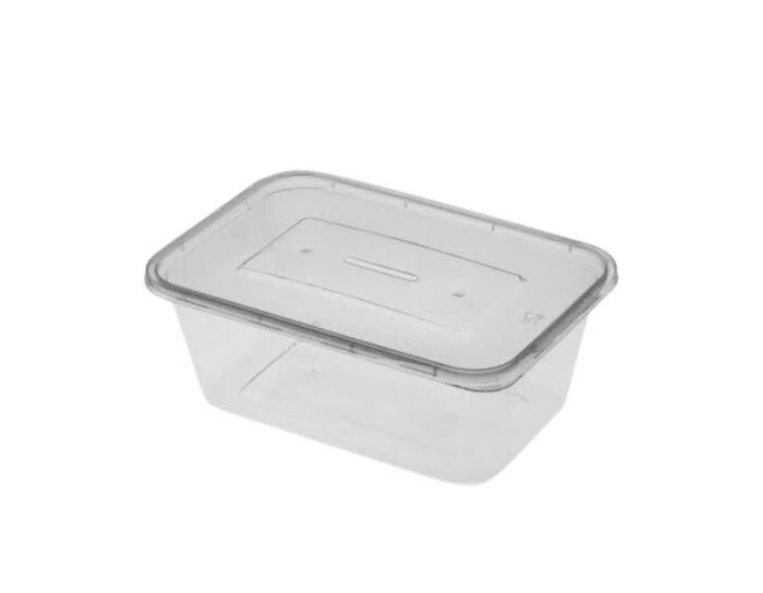 Pote Retangular (750ml) com Tampa - Plastilânia - Imagem 1