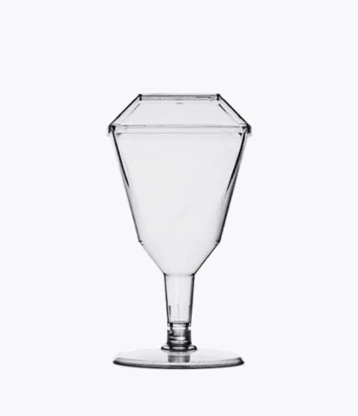Taça PIT 175 Square com Tampa (170ml) - Plastilânia - Imagem 1