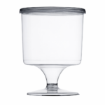 Taça PIT 150 com Tampa (150ml) - Plastilânia