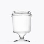 Taça PIT 031 com Tampa PET (30ml) - Plastilânia