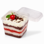 Pote Quadrado 250ml com Tampa - Prafesta - 20un ou 240un - Imagem 3