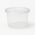 Pote Redondo 1l com Tampa - Prafesta - 24un ou 192un