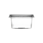 Pote Redondo 250ml com Tampa - Prafesta - 24un ou 432un
