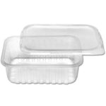 Pote Retangular + Tampa (1000ml) - Prafesta