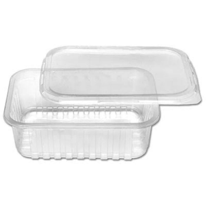 Pote com Tampa Retangular (350ml) - Plastilania - Imagem 1