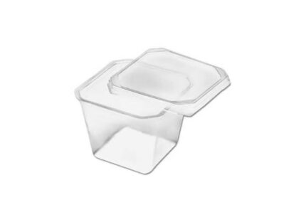 Pote Quadrado (250ml) com Lacre - Prafesta