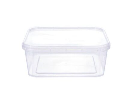 Pote Quadrado (400ml) com Lacre - Prafesta