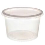 Pote Redondo (500ml) com Tampa - Prafesta