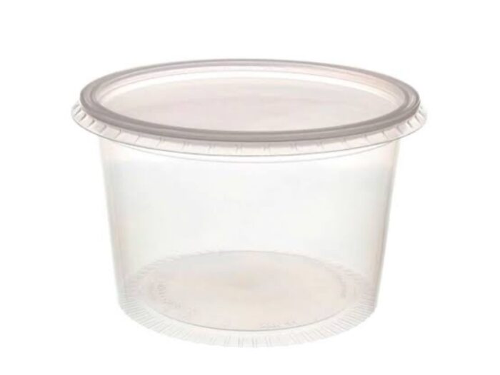 Pote Redondo (250ml) com Tampa - Prafesta - Imagem 1