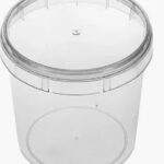 Pote Redondo (500ml) com Tampa - Plastilânia