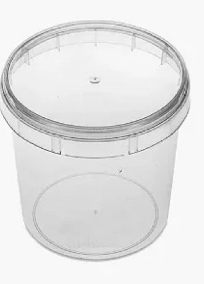 Pote Redondo (500ml) com Tampa - Plastilânia - Imagem 1