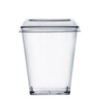 Copo PIC 040 com Tampa PET (40ml) - Plastilânia