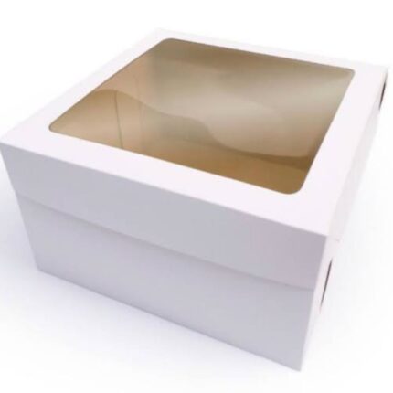 Caixa Funda para Bolo com Visor (1kg) - 3k Festas
