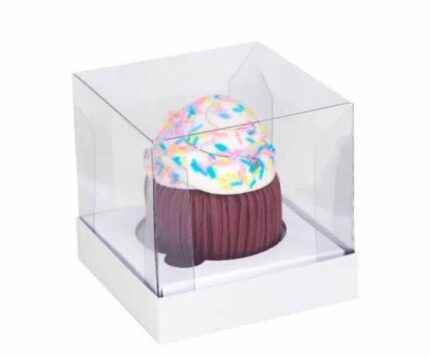 Caixa para Um Cupcake - Ideia Embalagens