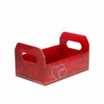 Cesta Caixote Amor - Ideia Embalagens