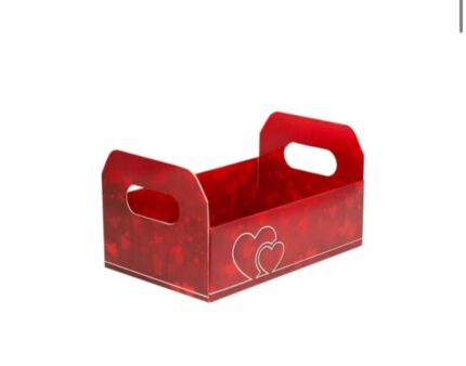 Cesta Caixote Amor - Ideia Embalagens