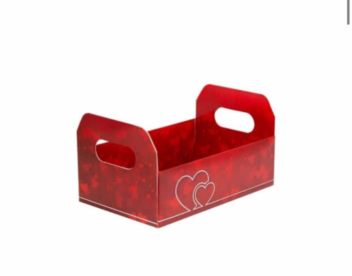 Cesta Caixote Amor - Ideia Embalagens - Imagem 1