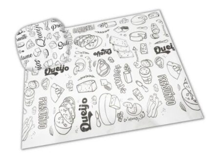 Papel Barreira Gordura para Lanche - Pluma