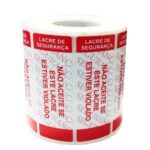 Etiqueta Lacre Padrão