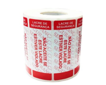 Etiqueta Lacre Padrão