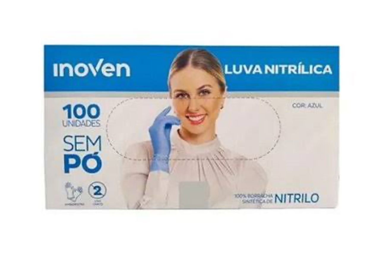 luva nitrílica Luva Nitrílica - Inoven - Imagem 1
