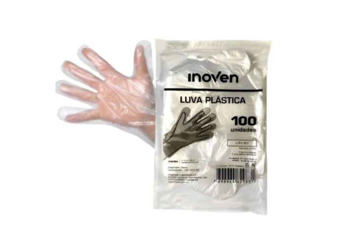 Luva Descartável Simples - Inoven - Imagem 1