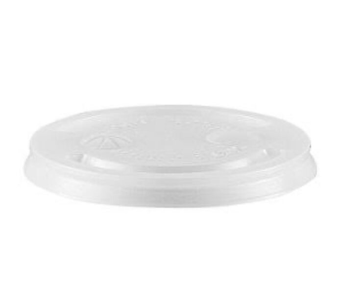 Tampa Reta PET para Copo (240ml) - Imagem 1