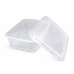 Pote Retangular + Tampa (750ml) - Prafesta