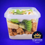 Pote Quadrado 250ml com Tampa Lacre - Prafesta - 20un ou 240un - Imagem 2